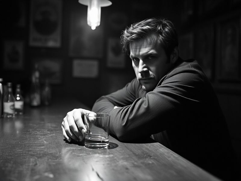 A cinematic portrait of Matt Dillon in his prime, wearing a leather jacket and exuding a mix of intensity and charisma. The b