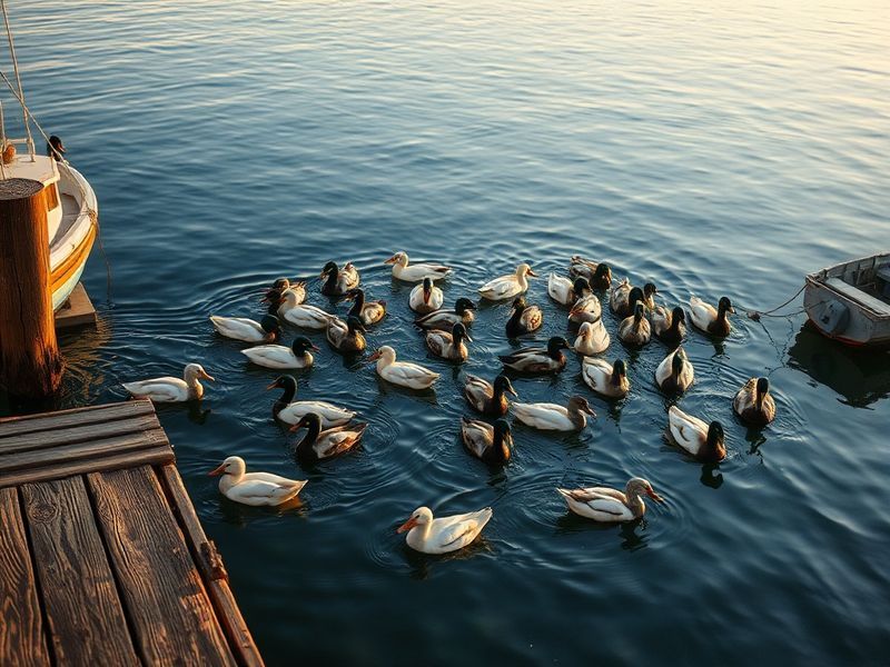 A vibrant shot of Fairfield Properties Ballpark during a Ducks game, featuring fans, the team mascot Quacker, and a packed st