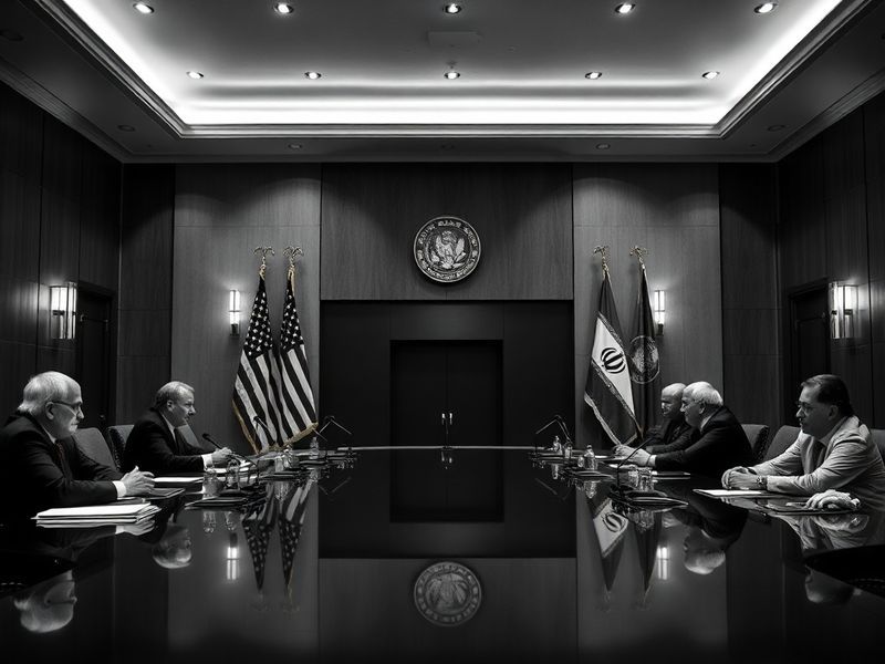 A split-image illustration: on one side, a 1953 black-and-white photo of a protest with a sign reading 'Down with the Shah';