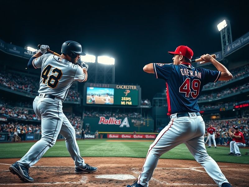 A vibrant shot of a Padres vs. D-backs game at Chase Field in Phoenix, showcasing fans in team colors, players on the field,