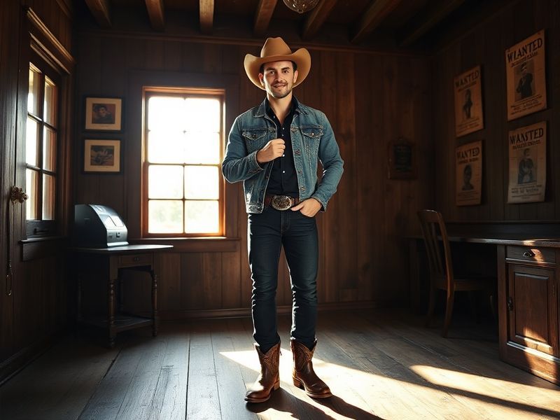 A lively Predators game scene with fans in marshal gear, Riley Green’s logo subtly projected on the jumbotron, capturing the