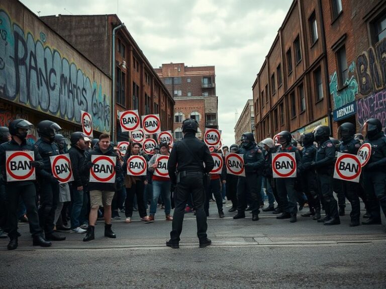 A dynamic action shot of two teams in mid-play during the Ban vs NZ match, with intense expressions, bright stadium lights, a