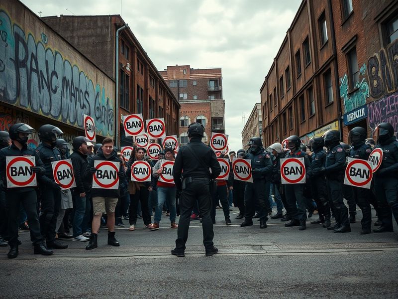 A dynamic action shot of two teams in mid-play during the Ban vs NZ match, with intense expressions, bright stadium lights, a