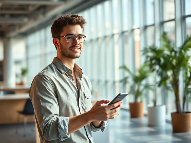A split-image composition: on one side, a teenage Ben Pasternak coding on a laptop in a minimalist bedroom with global city l