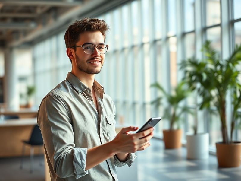 A split-image composition: on one side, a teenage Ben Pasternak coding on a laptop in a minimalist bedroom with global city l