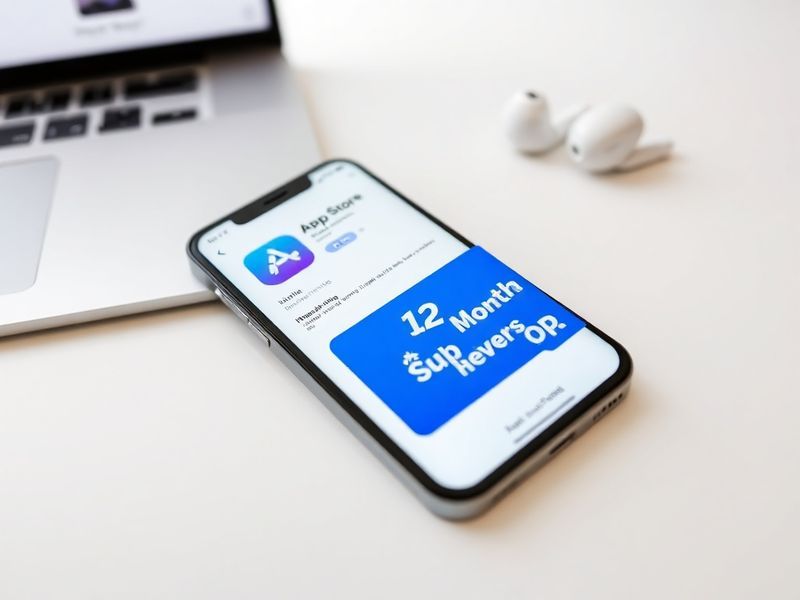 apple app store 12-month subscription