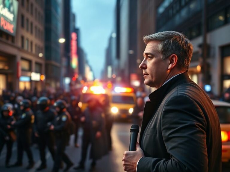 A futuristic broadcast control room with holographic displays showing live player tracking data overlaid on a soccer match, i