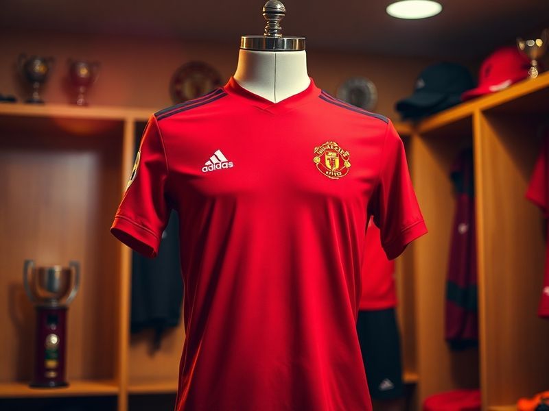 man utd football shirt