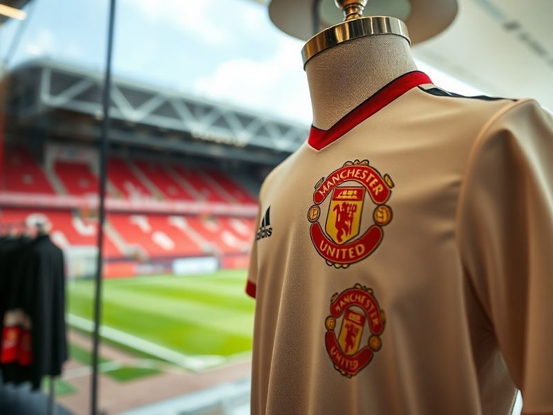 man utd football shirt