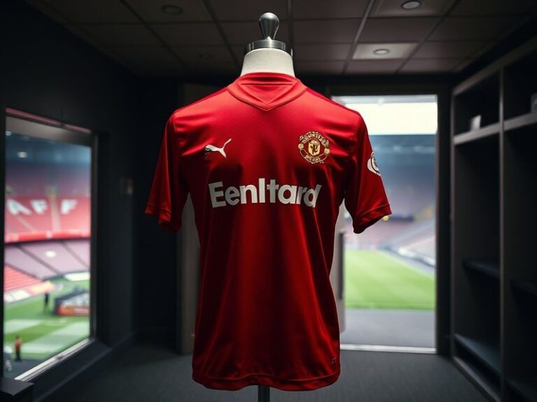 man utd football shirt