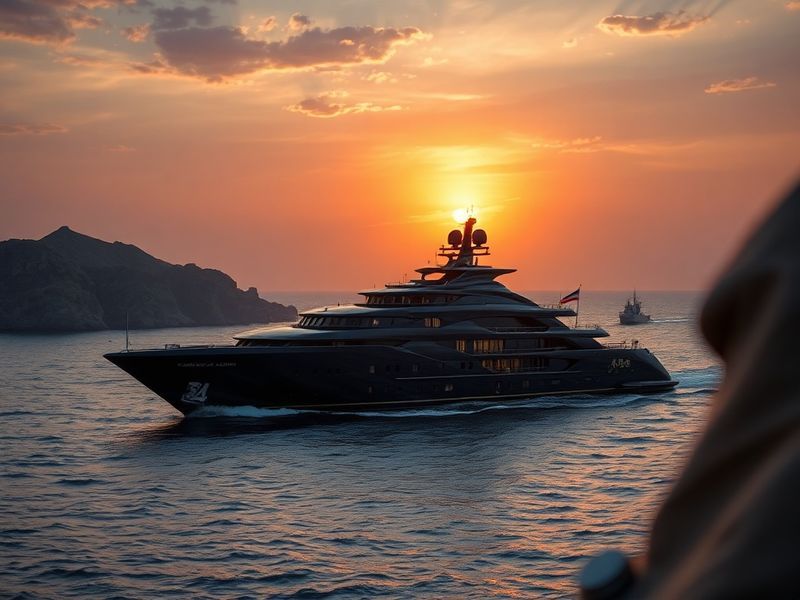 russian superyacht strait of hormuz