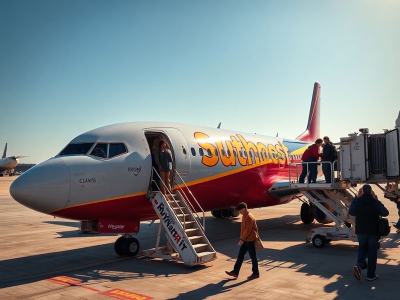 A collage of three images: a Ryanair plane taking off from a secondary airport, a family boarding a budget airline with backp