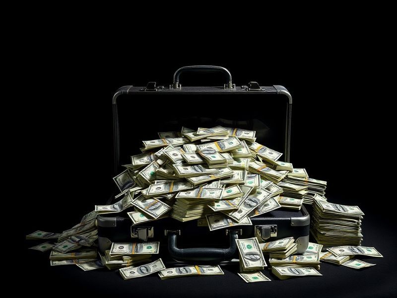 A split-image visual showing a secure bank vault on one side and a worried consumer checking their phone on the other, with a