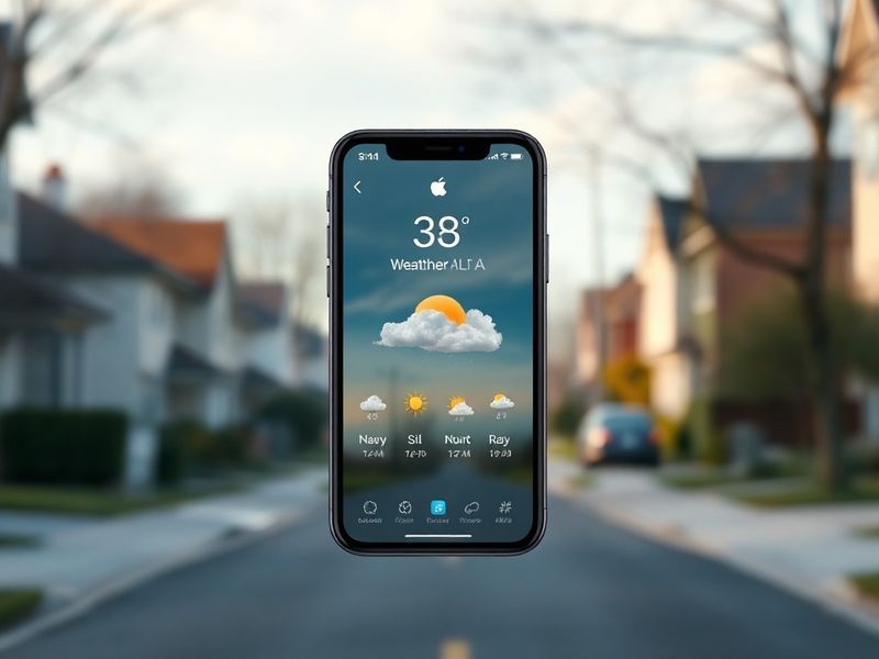 apple weather app