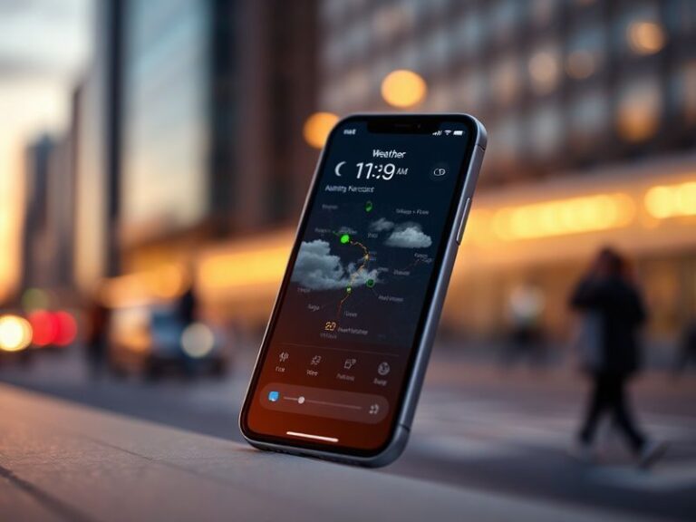 apple weather app
