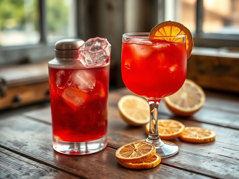 A vibrant collage of global drinks: a steaming cup of matcha in Kyoto, a frothy pint of craft beer in Portland, a glass of me