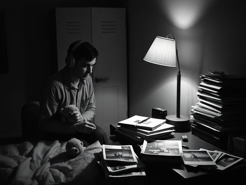 A candid photograph of diverse individuals engaged in everyday activities—conversing, working, or volunteering—captured in a