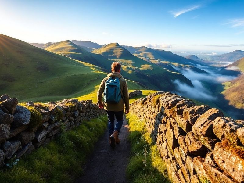 A vibrant street scene in Golders Green featuring a mix of Art Deco buildings, kosher bakeries, and a diverse crowd enjoying