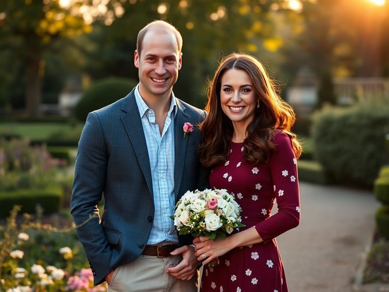 william kate 15th anniversary photo