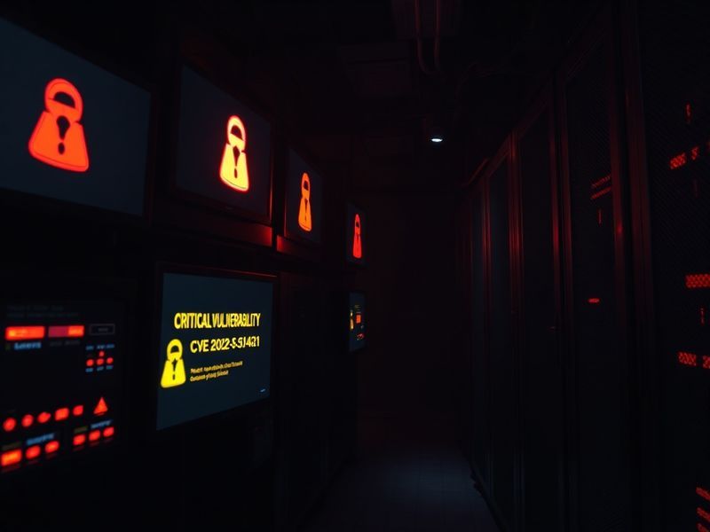 A digital illustration showing a glowing authentication token with a cracked security seal, surrounded by code and global net