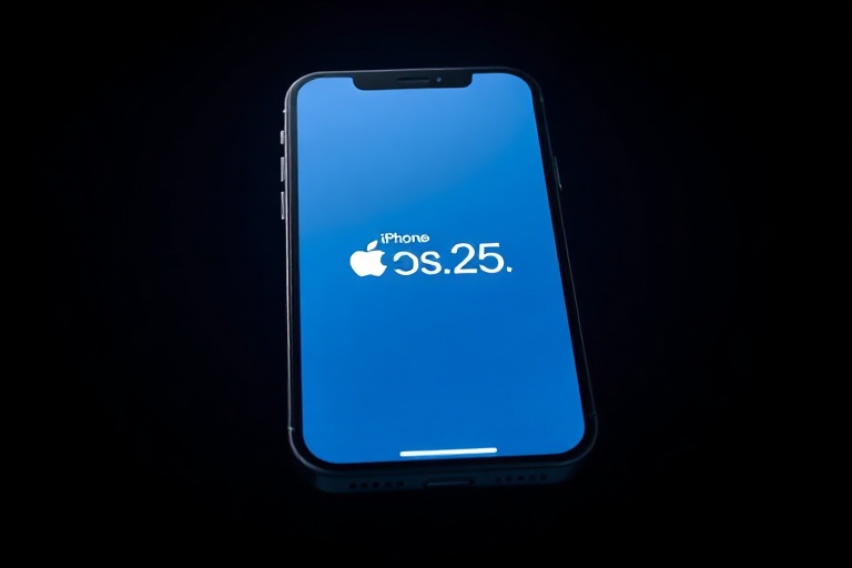 A sleek smartphone displaying the iOS 26.5 update screen against a backdrop of world landmarks, symbolizing global adaptation