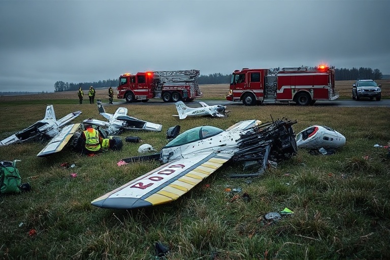 plane crash akron