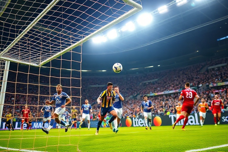 A dynamic action shot of India Fowler mid-match, wearing her Portland Thorns FC uniform, with a focused expression, streaking