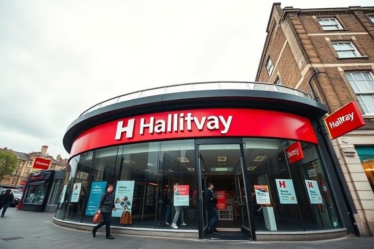 A wide-angle shot of the Hackney Half Marathon starting line in East London, with runners in motion, street art in the backgr