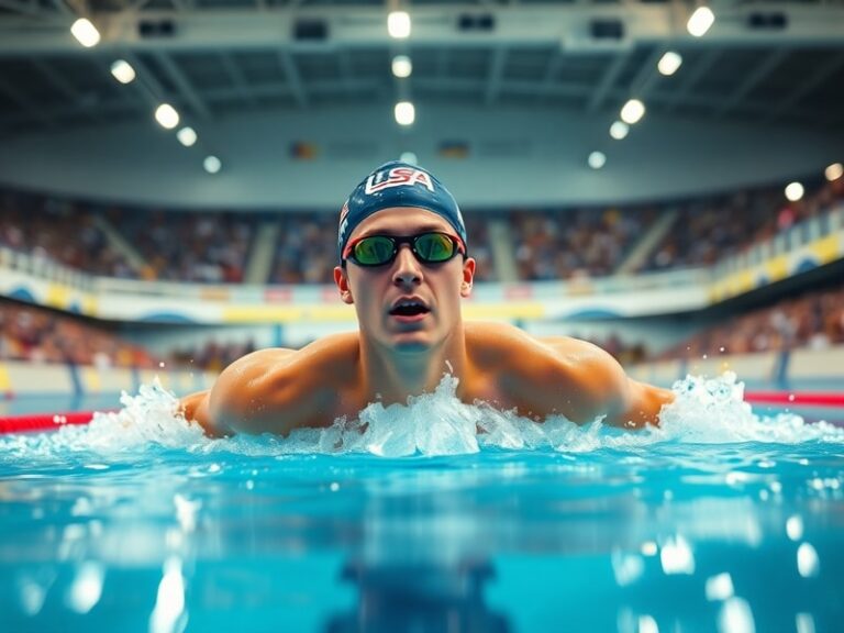 A split-screen image showing Ryan Lochte in his 2012 Olympic gold medal pose on one side and a candid, introspective moment i