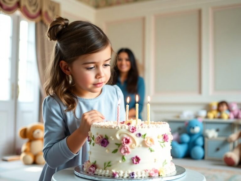 A heartwarming photo of Princess Lilibet on her fifth birthday, surrounded by family in a sunny Montecito backyard, with ball