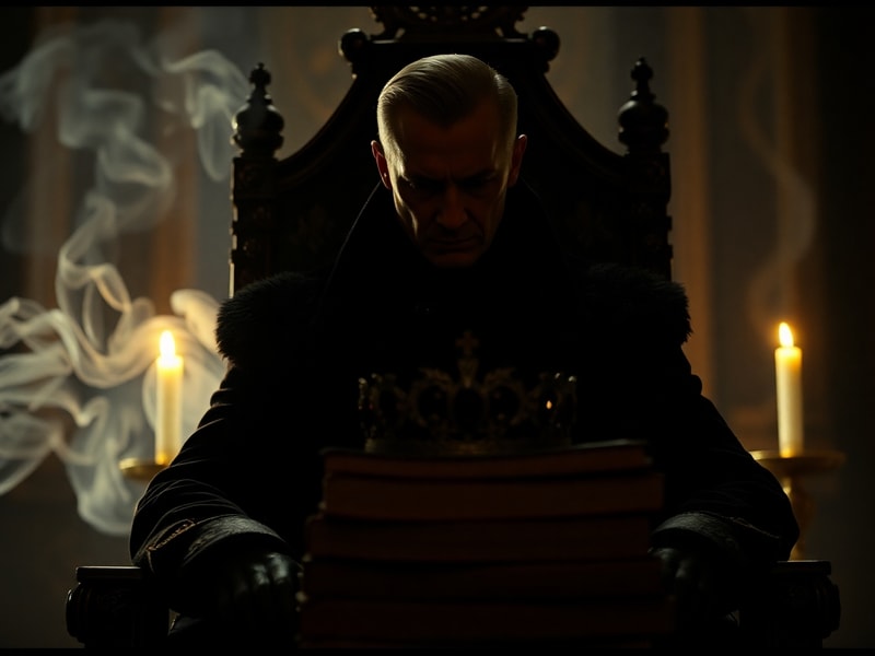 A split-screen image featuring Omari Hardwick as Ghost in the original Power series on the left, and a collage of the Power B