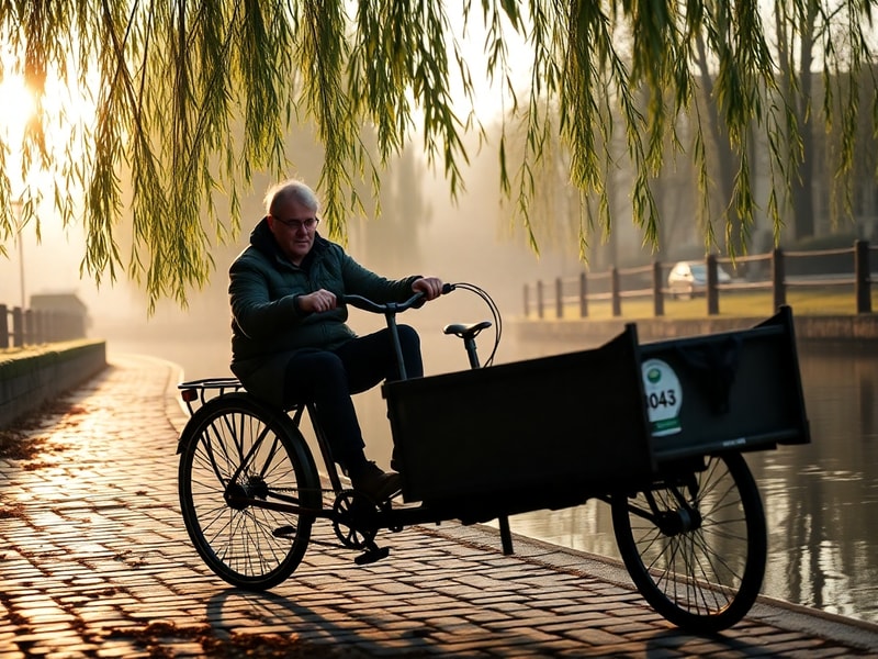 peter hitchens cargo bike row