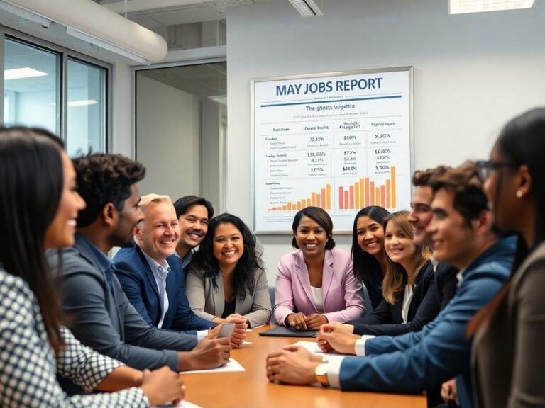 A split-image illustration showing a diverse group of professionals in a healthcare setting on one side and a retail storefro