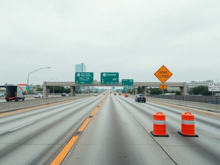 405 freeway closure