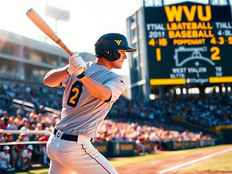 wvu baseball score