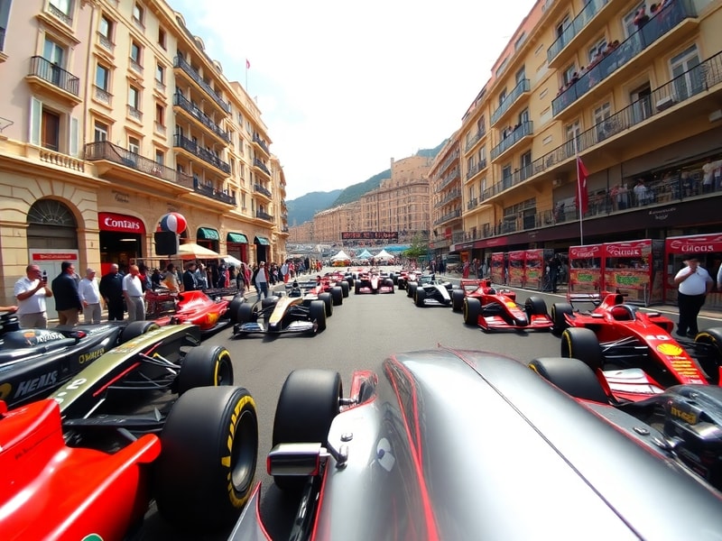 monaco gp start time