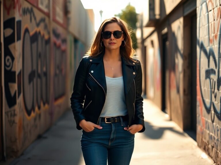 A candid shot of Sophia Bush in a modern, minimalist setting—perhaps behind a camera or at an outdoor event—capturing her as