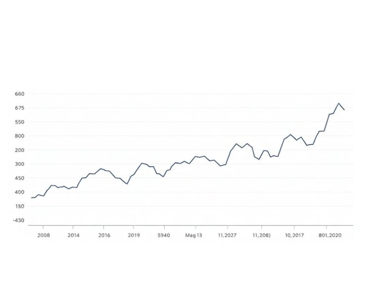 A futuristic digital stock chart overlaid with a SpaceX rocket launch, glowing blue Starlink satellites in orbit, and global