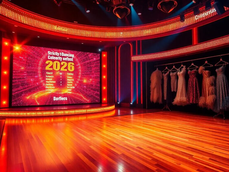 2026 strictly come dancing lineup