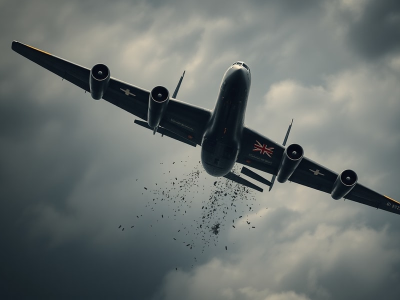 b 52 bomber plane crashes