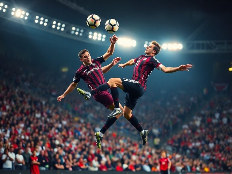 A vivid action shot from the Austria vs Jordan match at Wörthersee Stadion, showing players in mid-action with the Austrian a