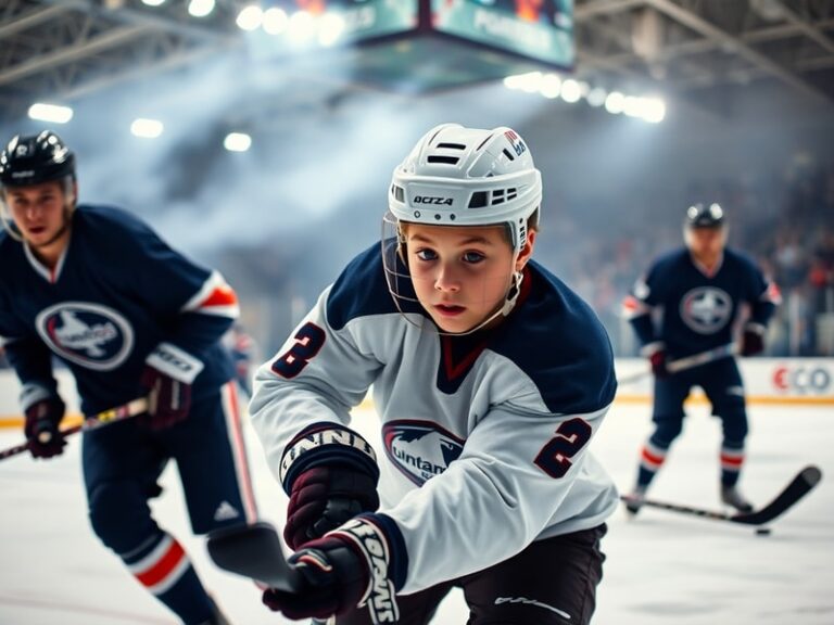 Kaedan Korczak in action during a WHL game, wearing a Kelowna Rockets jersey with the puck on his stick, skating confidently
