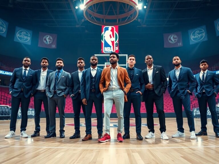 A split-screen collage of Kawhi Leonard, LeBron James, and Kevin Durant in action, each wearing their respective 2024-25 jers
