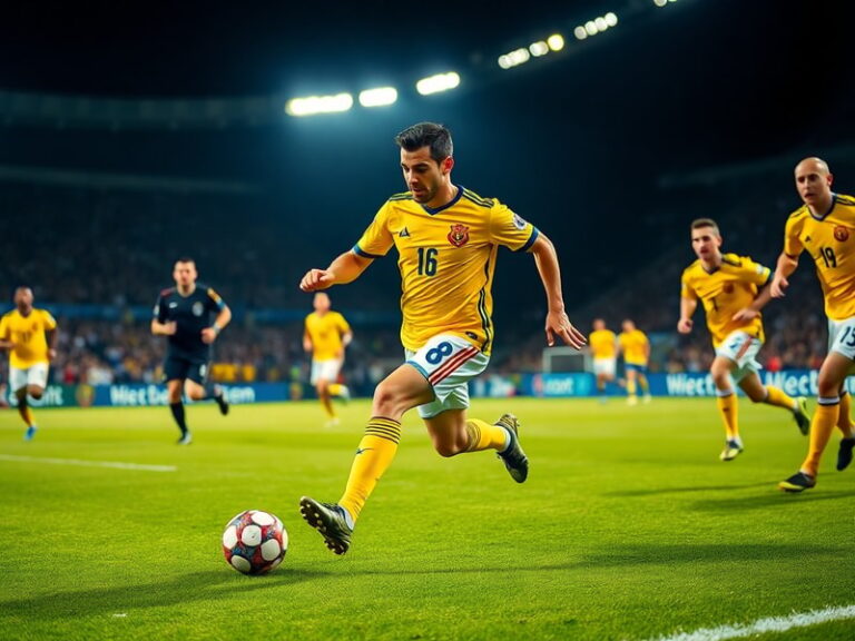 A dynamic action shot of Luis Suárez in a Barcelona jersey celebrating with Colombian fans in the background, wearing sombrer