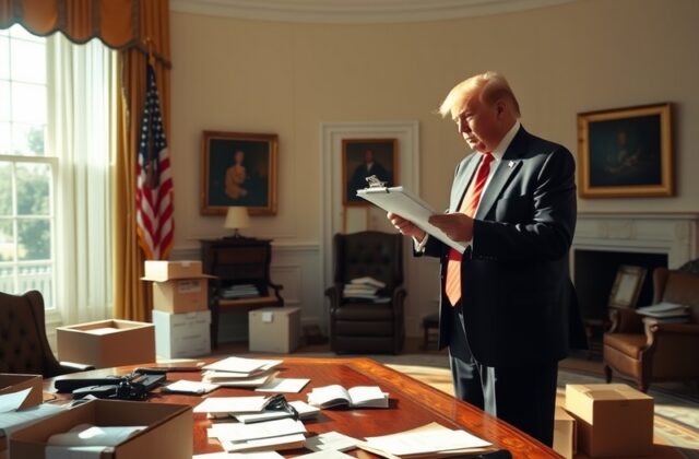 How Trump’s White House Overhaul Redefined U.S. Leadership