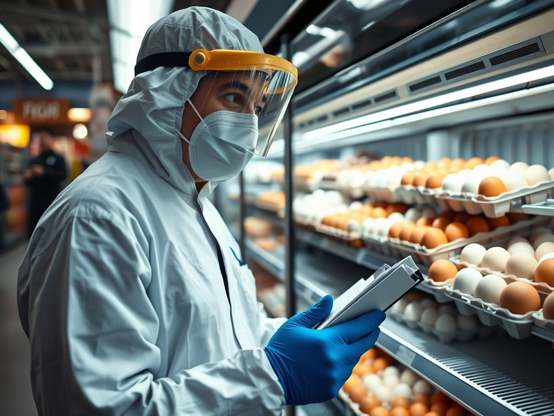 UKHSA Warns of Salmonella Outbreak Linked to Contaminated Eggs