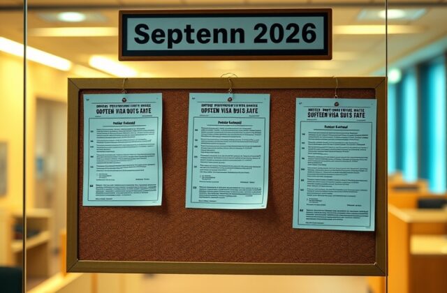 September 2026 Visa Bulletin: Key Changes and What They Mean