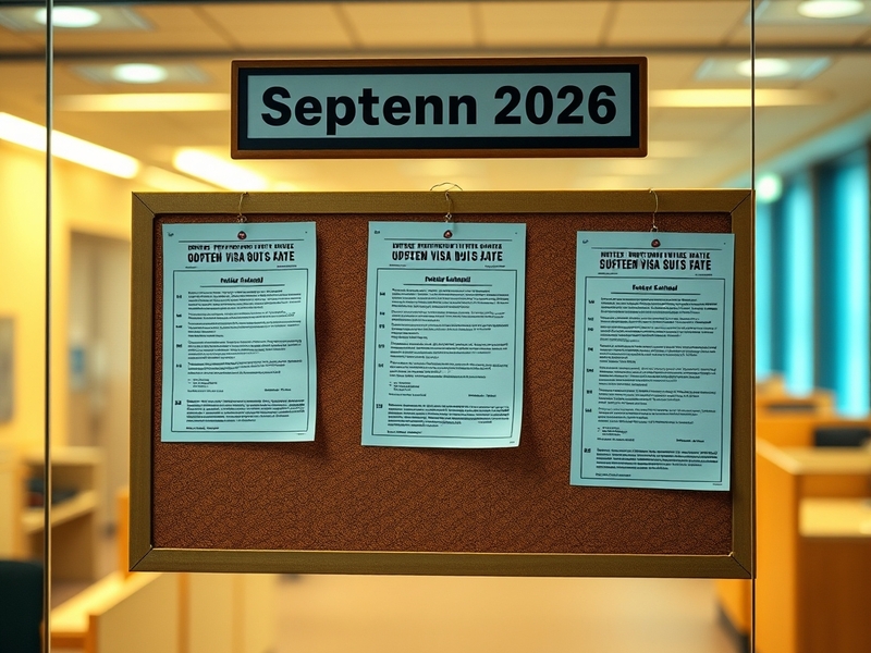 September 2026 Visa Bulletin: Key Changes and What They Mean
