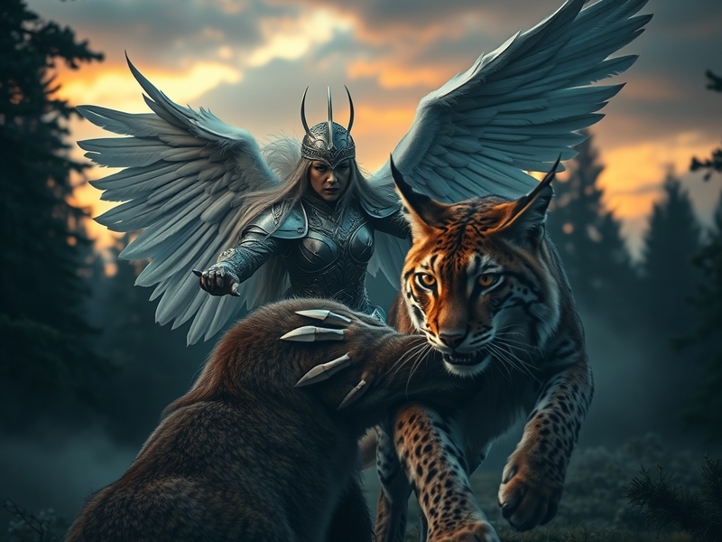 Valkyries vs Lynx: How Myth and Nature Shape Modern Symbols