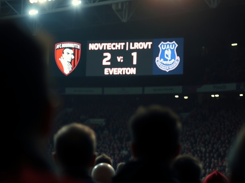 AFC Bournemouth vs Everton: Premier League Standings Breakdown